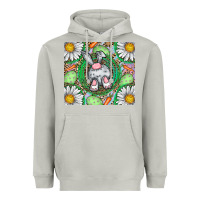 Moon Dust Easter Bunny Heavyweight Hoodie - CowhideDigitalArt