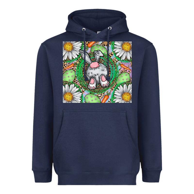 Easter Bunny Heavyweight Hoodie by CowhideDigitalArt | Teevron