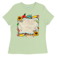Matcha school your text here Ladies Tee - NancyCooperArtShop
