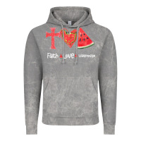 Cloud Rock Faith Love Watermelon Vintage Hoodie - Bettercallsaul