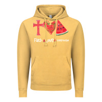 Vintage Mustard Faith Love Watermelon Vintage Hoodie - Bettercallsaul