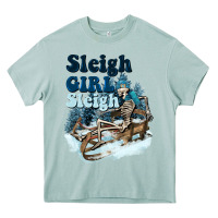 Arona sleigh girl sleigh skeleton Heavy Core Tee - NancyCooperArtShop
