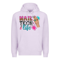Lilac nail tech life bbs Premium Hoodie - BundleAndBundleShop