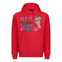 Red nail tech life bbs Premium Hoodie - BundleAndBundleShop