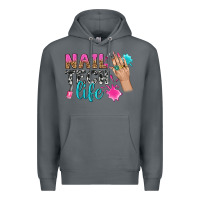 Rock nail tech life bbs Premium Hoodie - BundleAndBundleShop