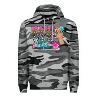 Slate Camo nail tech life bbs Premium Hoodie - BundleAndBundleShop