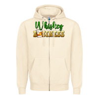 Sandshell whiskey business Zipper Hoodie - FaDigitalArtStudio