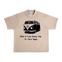 French Oak What A Long Strange Trip It s Been Hippie Urban Heavy Tee - Bettercallsaul