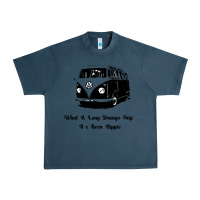 Midnight Navy What A Long Strange Trip It s Been Hippie Urban Heavy Tee - Bettercallsaul