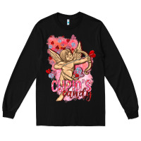 Black Cupids candy with candies Valentine's Day Long Sleeve Tee - HowdyJamesFarm