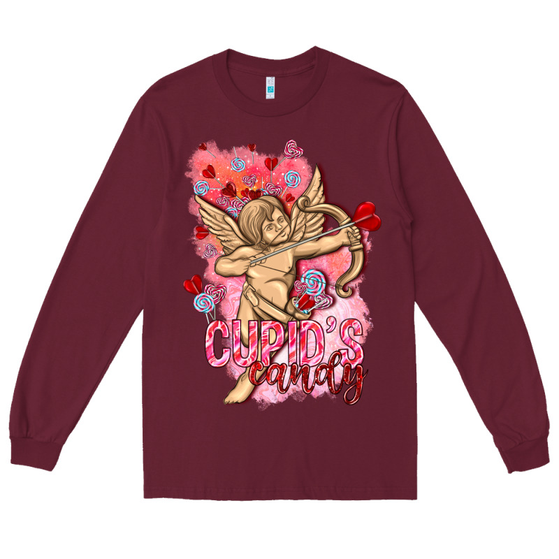 Cupids Candy With Candies Valentine's Day Long Sleeve Tee by HowdyJamesFarm | Teevron