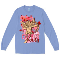 Colony Blue Cupids candy with candies Valentine's Day Long Sleeve Tee - HowdyJamesFarm