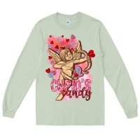 Matcha Cupids candy with candies Valentine's Day Long Sleeve Tee - HowdyJamesFarm