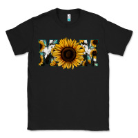 Black Sunflower Turquoise Cowhide Mom Classic Tee - Bettercallsaul