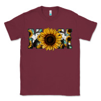 Burgundy Sunflower Turquoise Cowhide Mom Classic Tee - Bettercallsaul