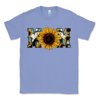 Colony Blue Sunflower Turquoise Cowhide Mom Classic Tee - Bettercallsaul
