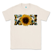 Natural Sunflower Turquoise Cowhide Mom Classic Tee - Bettercallsaul
