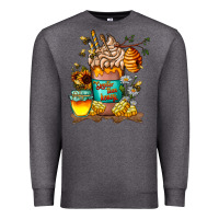 Charcoal Heather Than Honey Premium Sweatshirt - CowhideDigitalArt
