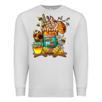 Dove Grey Than Honey Premium Sweatshirt - CowhideDigitalArt