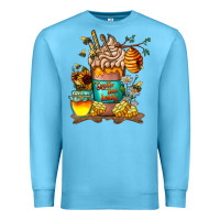 Ocean Blue Than Honey Premium Sweatshirt - CowhideDigitalArt