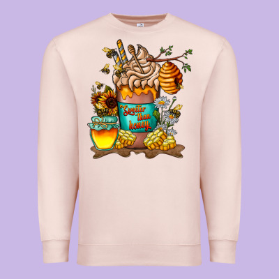 Than Honey Premium Sweatshirt Designed By Cowhidedigitalart