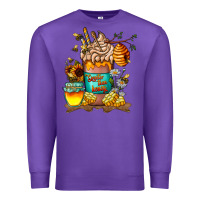 Purple Than Honey Premium Sweatshirt - CowhideDigitalArt