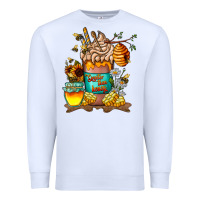 White Than Honey Premium Sweatshirt - CowhideDigitalArt