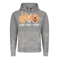 Cloud Rock Peace Love Golden Vintage Hoodie - Bettercallsaul