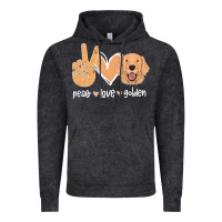 Vintage Black Peace Love Golden Vintage Hoodie - Bettercallsaul