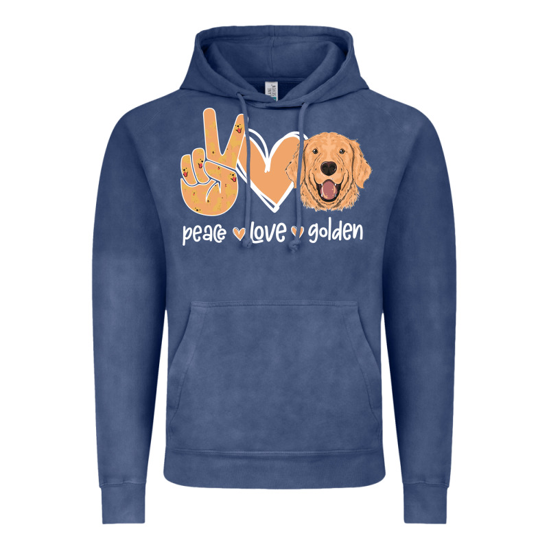 Peace Love Golden Vintage Hoodie by Bettercallsaul | Teevron