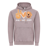 Vintage Zinc Peace Love Golden Vintage Hoodie - Bettercallsaul
