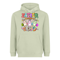 Matcha Easter Hunting Squad Heavyweight Hoodie - CowhideDigitalArt