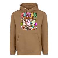 Toasted Coconut Easter Hunting Squad Heavyweight Hoodie - CowhideDigitalArt