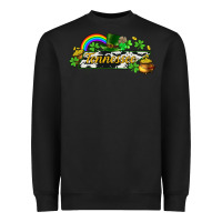 Black Tennessee map St. Patrick's Heavyweight Sweatshirt - CowGirlArtShop