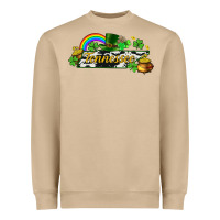 Mushroom Tennessee map St. Patrick's Heavyweight Sweatshirt - CowGirlArtShop
