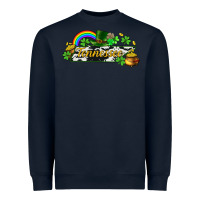 Navy Tennessee map St. Patrick's Heavyweight Sweatshirt - CowGirlArtShop