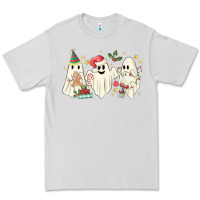 Dove Grey Christmas ghosts Premium Tee - MaliasSmallBusiness