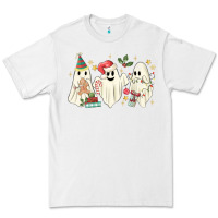 White Christmas ghosts Premium Tee - MaliasSmallBusiness
