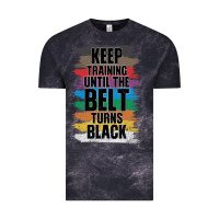 Cloud Black Black Belt Martial Art Training Karate TaeKwonDo Vintage Tee - Bettercallsaul