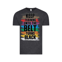 Vintage Black Black Belt Martial Art Training Karate TaeKwonDo Vintage Tee - Bettercallsaul