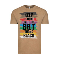 Vintage Coffee Black Belt Martial Art Training Karate TaeKwonDo Vintage Tee - Bettercallsaul