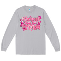 Moon Dust stronger than the storm breast cancer Long Sleeve Tee - RanaPortraitStore