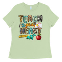 Matcha teach your heart out Ladies Tee - NancyCooperArtShop