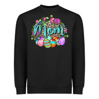 Black Easter Mom  Happy Easter Day Heavyweight Sweatshirt - CowGirlArtShop