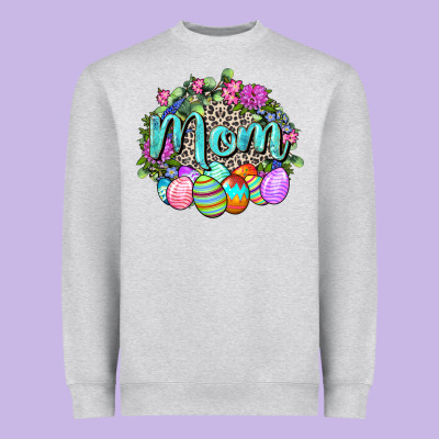 Easter Mom  Happy Easter Day Heavyweight Sweatshirt Designed By Cowgirlartshop