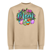 Mushroom Easter Mom  Happy Easter Day Heavyweight Sweatshirt - CowGirlArtShop