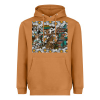 Meerkat Easter Heavyweight Hoodie - CowhideDigitalArt