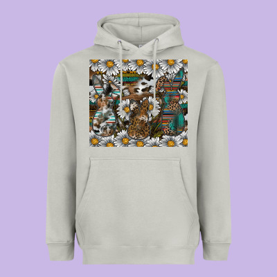 Easter Heavyweight Hoodie Designed By Cowhidedigitalart