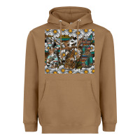 Toasted Coconut Easter Heavyweight Hoodie - CowhideDigitalArt