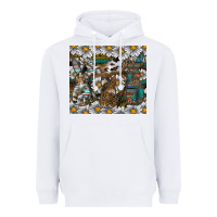 White Easter Heavyweight Hoodie - CowhideDigitalArt